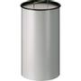 _ Askebæger, grå, pulverlakeret stål, 50 l, Inderspand i metal