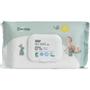 Derma Baby vådserviet, Derma Baby 0-2 år, 20,5x15,5cm, hvid, 64 stk. uden farve, parfume, med plastlåg, engangs
