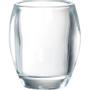 BOLSIUS Lysestage, Bolsius Relight, klar, glas, oval