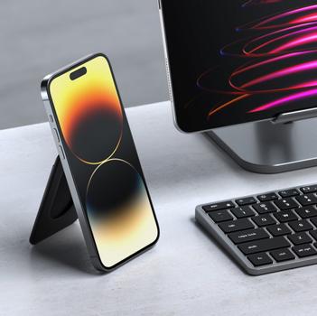 SATECHI Magnetiskt plånboksstativ - Svart (ST-VLWK)