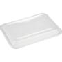 _ Låg til take-away bakke, ABENA Cater-Line, 14x11,5x1,5cm, klar, PP