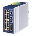 PLANET IP30 Industrial L2/L4 16-Port 