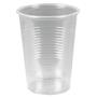 Abena Fadølsglas, 12,3cm, Ø9,5cm, 40 cl, 50 cl, klar, PP, med riller