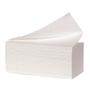 _ Håndklædeark,  neutral, 3-lags, V-fold, 21, 5x24cm,  10,5 cm, hvid, nyfiber