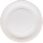 _ Paptallerken, ABENA Gastro, Ø15cm, hvid, pap, kaolin coating