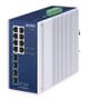 PLANET IP30 Industrial 8-Port 