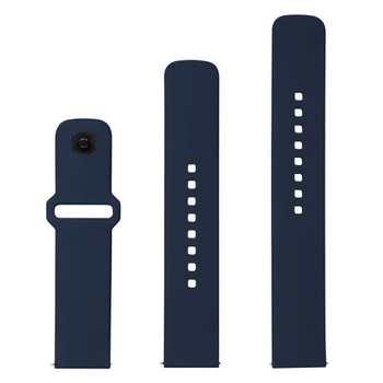 FIXED Silicone Strap Smartwatch Universal 22mm Blue (FIXSST2-22MM-BL)