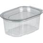 Abena Portionsbæger, ABENA Cater-Line, 6x4,5x2,5cm, 30 ml, 30 cm³, klar, RPET, med hængslet låg