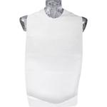 Spisestykke,  ABENA Excellent,  2-lags, 70x37cm, hvid, PE/ tissue,  med tape, engangs