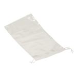 Pose med snøreluk, 2 l, klar, LDPE/ virgin,  15x30cm, løse, med bomuldssnor