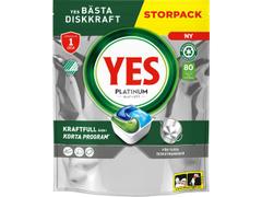 YES Maskindiskmedel YES Platinum Allt i Ett Tablett