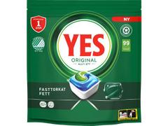 YES Maskindiskmedel YES Original Allt i Ett Tablett
