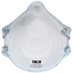 Åndedrætsværn,  THOR, One size, hvid, PP, FFP2 NR D, uden ventil