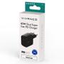 VIVANCO Super Fast 45W Dual Home Charger Black (64211)