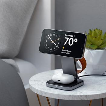SATECHI 3-in-1 Foldable Qi2 Wireless Charging Stand Sort (ST-Q31FM-EA)