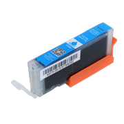 NS Supplies Canon CLI-571C XL 0332C001 cyan blækpatron kompatibel