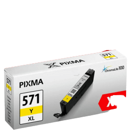 CANON CLI-571YXL XL 0334C001 gul blækpatron original