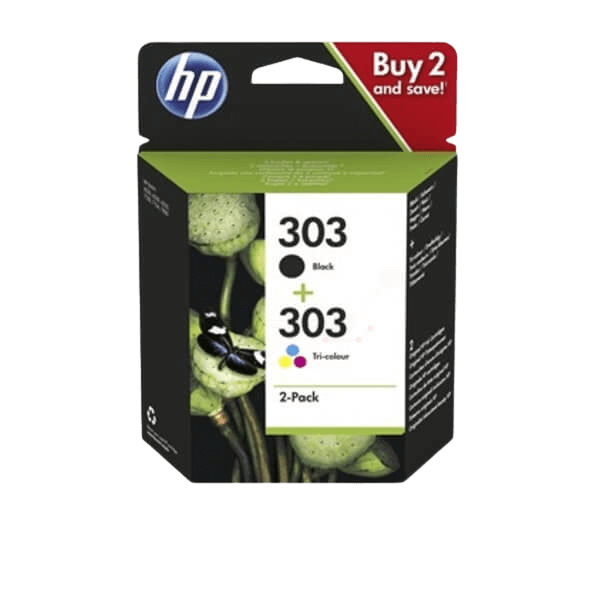 HP 303 Original Ink Cartridge Combo 2-Pk (3YM92AE#ACU)