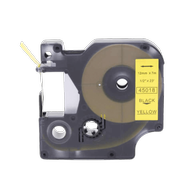 NS Supplies Dymo D1 45018 12 mm x 7 m S0720580 Sort tekst / Gul tape tape kompatibel