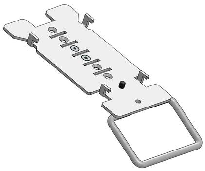 SpacePole Keyhole Plate for Banksys (CHE072-02)