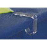 Borddug klemme, 1, 9x4, 1cm,  klar, plast, til dug