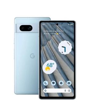 GOOGLE e Pixel 7a - 5G smartphone - dual-SIM - RAM 8 GB / Internal Memory 128 GB - OLED display - 6.1" - 2400 x 1080 pixels (90 Hz) - 2x rear cameras 64 MP, 13 MP - front camera 13 MP - Sea (GA04275-GB)