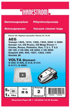 HANESTRÖM Dammsugarpåsar AEG 5000, VOLTA DIAMANT (H6)