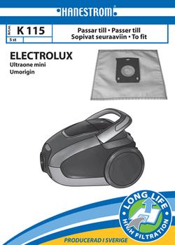 HANESTRÖM Vacuum cleaner bags K115 (K115)