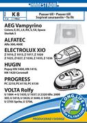 HANESTRÖM Vacuum cleaner bags K8