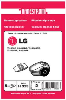 HANESTRÖM Dammsugarpåsar LG V-2620DE (H323)