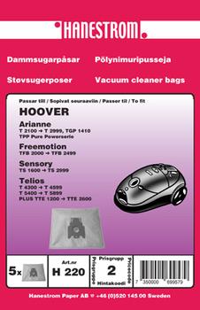 HANESTRÖM Dammsugarpåsar HOOVER ARIANNE, TELIOS (H220)