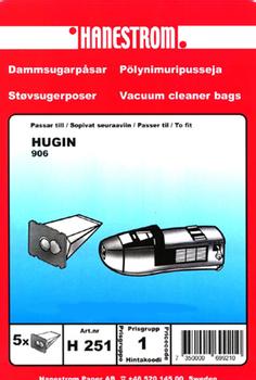 HANESTRÖM Dammsugarpåsar HUGIN 906 (H251)