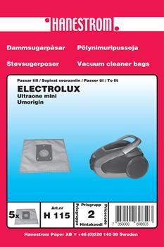 HANESTRÖM Dammsugarpåsar ELECTROLUX ULTRAONE MINI (H115)