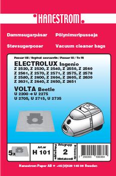 HANESTRÖM Dammsugarpåsar ELUX INGENIO, VOLTA BEETLE (H101)