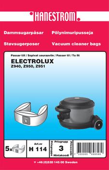 HANESTRÖM Dammsugarpåsar ELECTROLUX Z940, Z950 (H114)