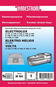 HANESTRÖM Dammsugarpåsar VOLTA U 160, U 165 (H94)