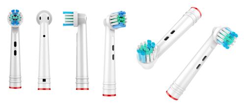 Nordic Quality EB17P. Standard Clean 4-pack Brush heads (EB17P-4)