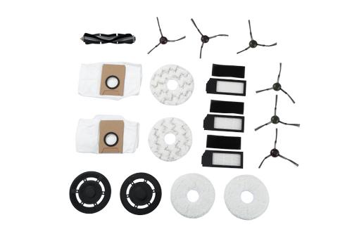 Nordic Quality 18 Pcs kit Ecovacs DEEBOT X1 OMNI/X1 Turbo/X1 Plus (RFK004)