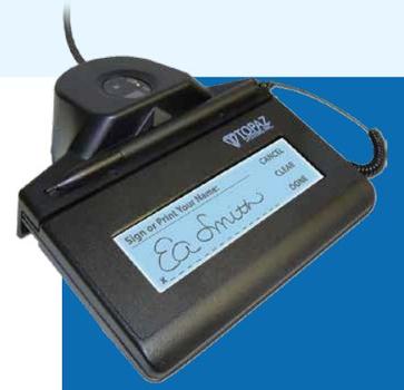 TOPAZ IDLite Backlit LCD 1x5 HID  (TF-LBK463-HSB-R)