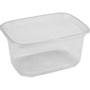 _ Plastbakke, 10,8x8,1x5,3cm, 250 ml, klar, PP