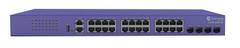 EXTREME ExtremeSwitching X435-24T-4S 24x1GbE Ports, 4x1/2.GbE SFP Ports, Fixed AC PSU, Fanless
