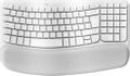 LOGITECH WAVE KEYS FOR MAC WRLS ERGO keyboard-OFFWHITE-UK-INTNL-973 WRLS