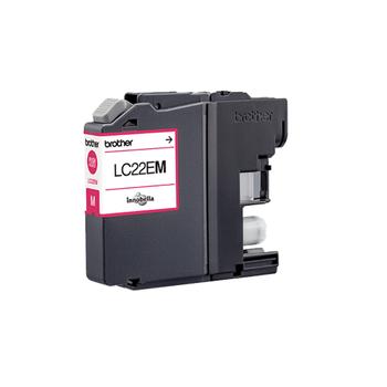 BROTHER LC22EM - Super High Yield - magenta - original - ink cartridge - for Brother MFC-J5920DW (LC22EM)