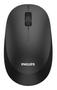PHILIPS s SPK7307BL - 3000 Series - mouse - ergonomic - right and left-handed - optical - 3 buttons - wireless - 2.4 GHz - USB wireless receiver - black