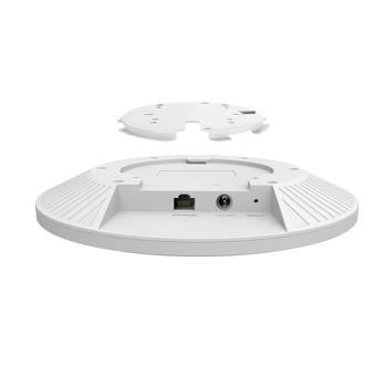 TP-LINK EAP683 UR AX6000 Ceiling Mount WiFi 6 Access Point Blazing-Fast WiFi 6 Speeds: Simultaneous 1148 Mbps on 2.4 GHz and 4804 Mbps on 5 GHz totals 5952 Mbps WiFi speeds. High-Efficiency WiFi 6: More conne (EAP683 UR)