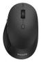 PHILIPS s SPK7607B - 6000 Series - mouse - ergonomic - right-handed - optical - 7 buttons - wireless - 2.4 GHz, Bluetooth 3.0, Bluetooth 5.0 - USB wireless receiver (SPK7607B/00)