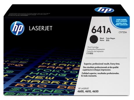 HP 641A - svart - original - LaserJet - tonerpatron (C9720A) (C9720A)