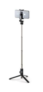 FIXED Snap Selfie Stick with Tripod & 1/4" Thread Black (FIXSS-SN-BK)