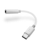 FIXED Audioadapter USB-C til 3.5mm Hun 10 cm Hvid (FIXL-CJD-WH)