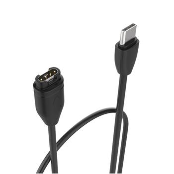 FIXED USB-C Ladekabel til Garmin Smartwatch Sort (FIXDW-796-C)
